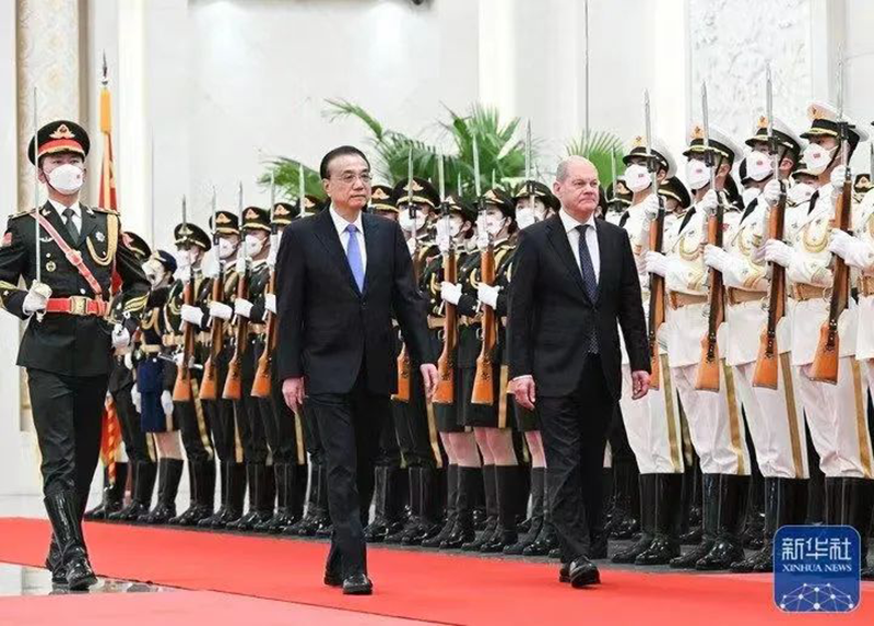 东方国际股份董事长张锦红出席中德经济界代表座谈并发言