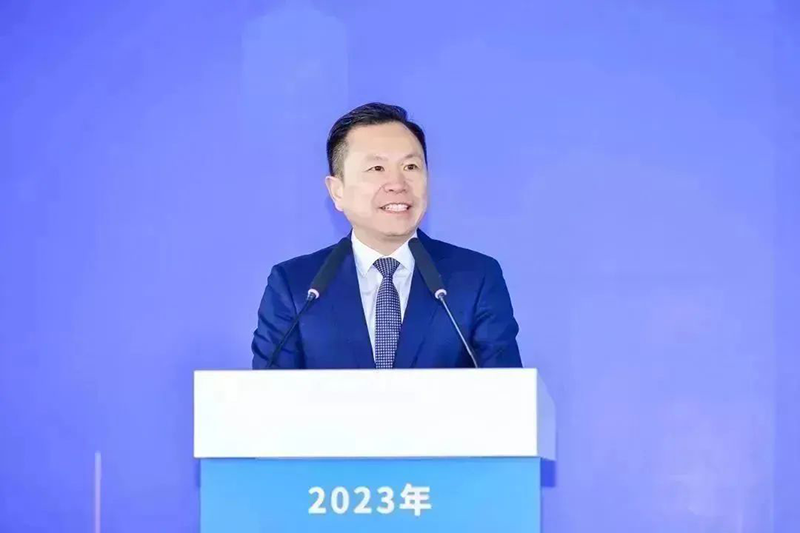 共建未来丨东方国际股份（上海）创新基地亮相“2023年闵行区重大工程项目开工仪式”主会。