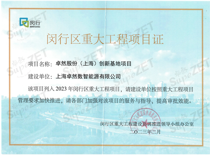 共建未来丨东方国际股份（上海）创新基地亮相“2023年闵行区重大工程项目开工仪式”主会。